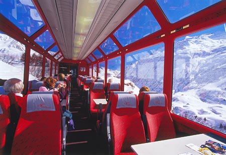 glacier express interior